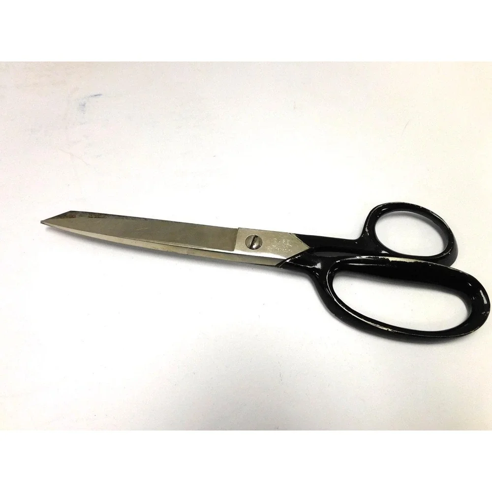 VTG Case XX Bradford P.A 10-8 S.S Black Handle Scissors JC219